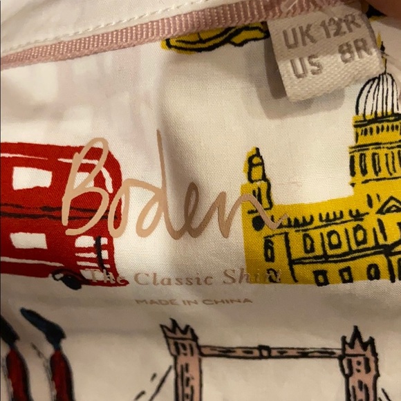 Boden | Classic Shirt London Print - Picture 7 of 7